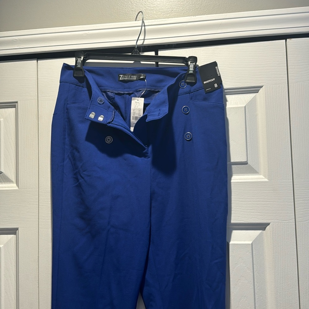 Royal blue business casual pants